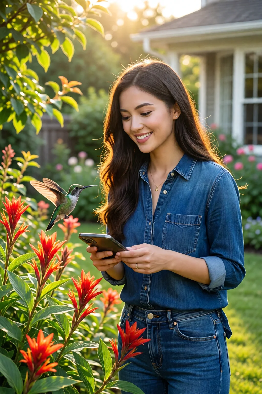 how to attract hummingbirds to garden