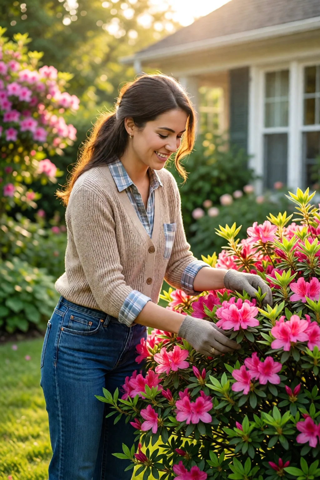 how to care for azalea bushes