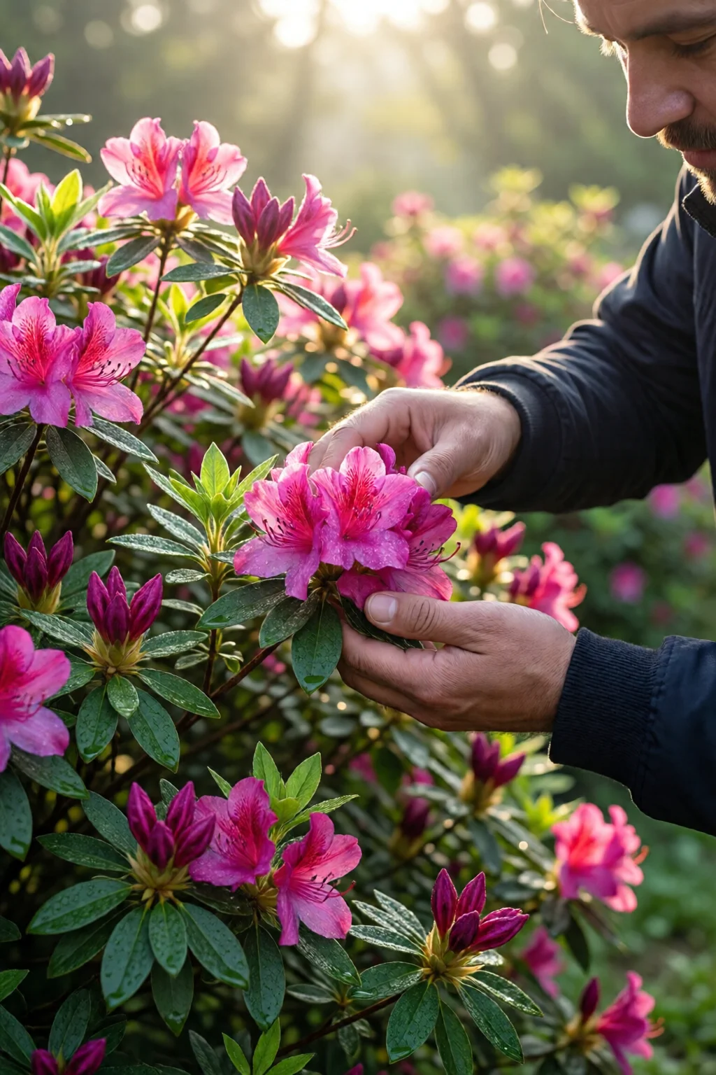 how to care for azalea bushes