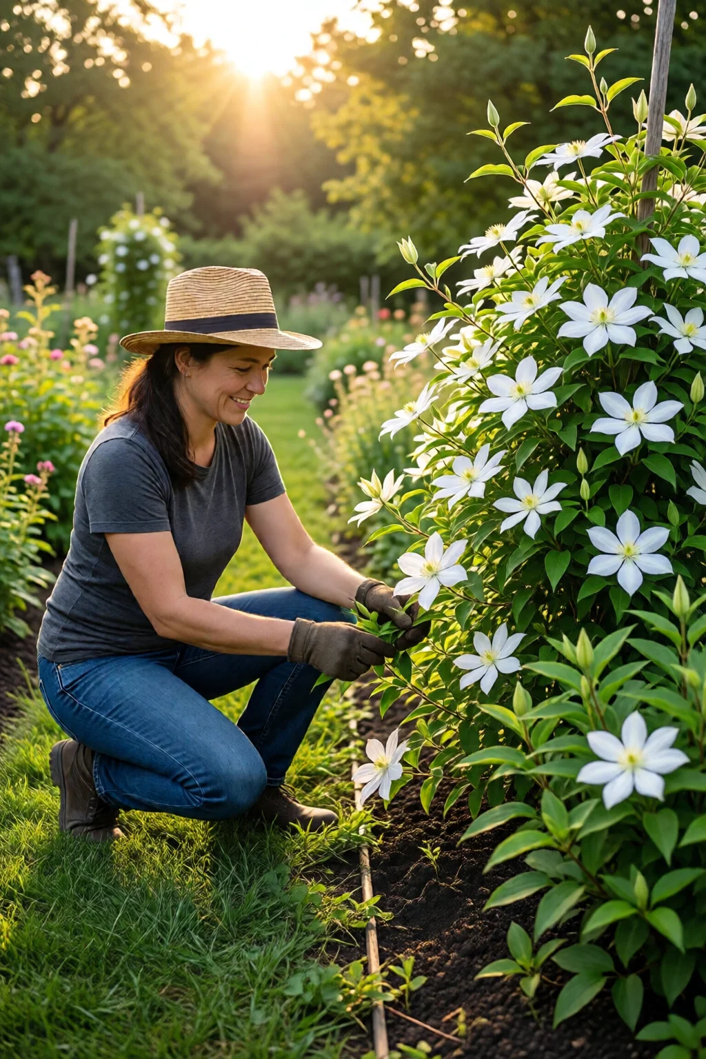 how to grow and care for clematis