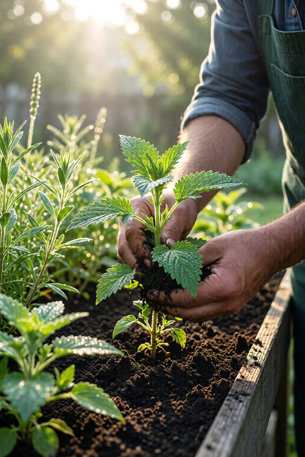 how to grow herbs at home outdoors
