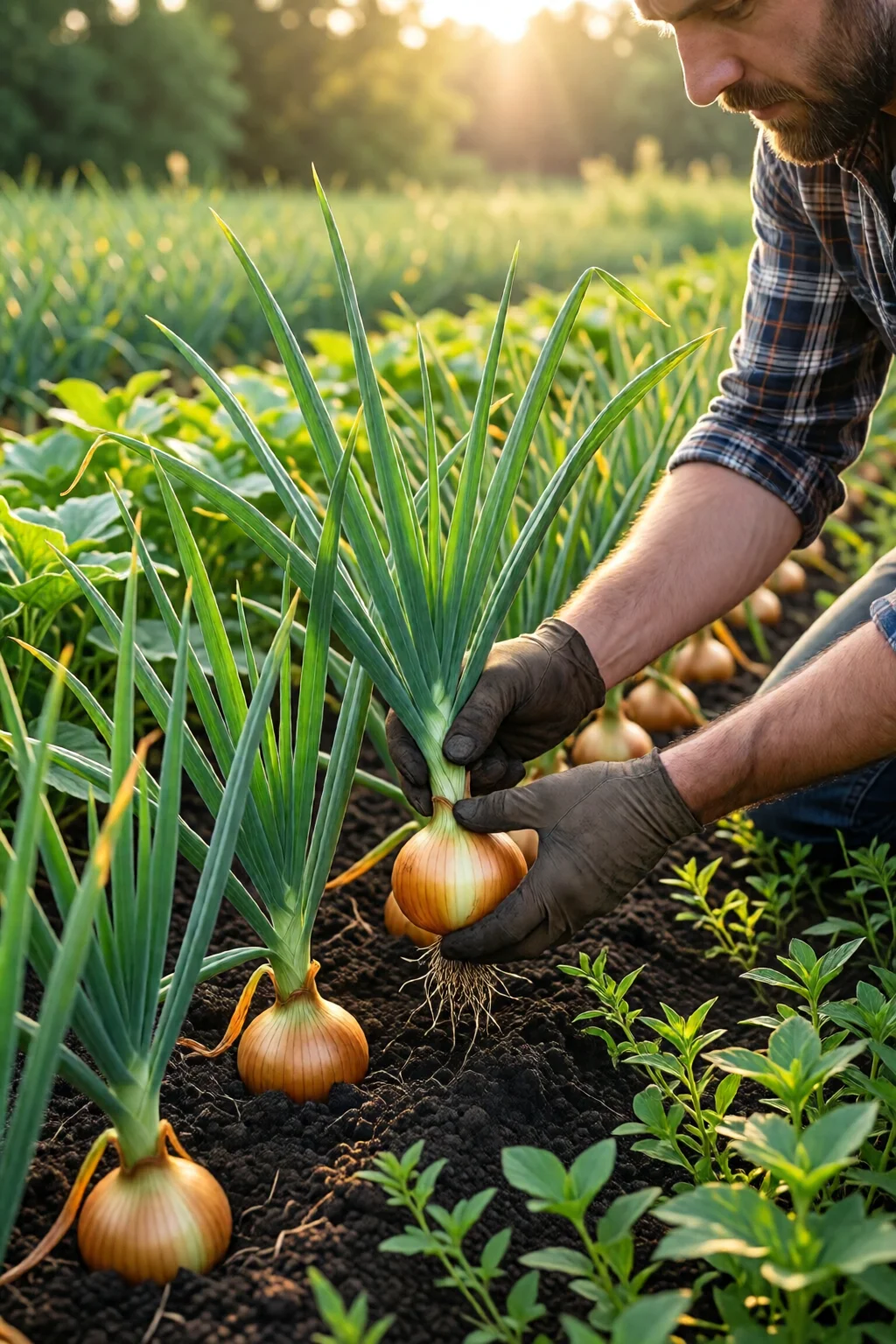 how to grow onions from seed