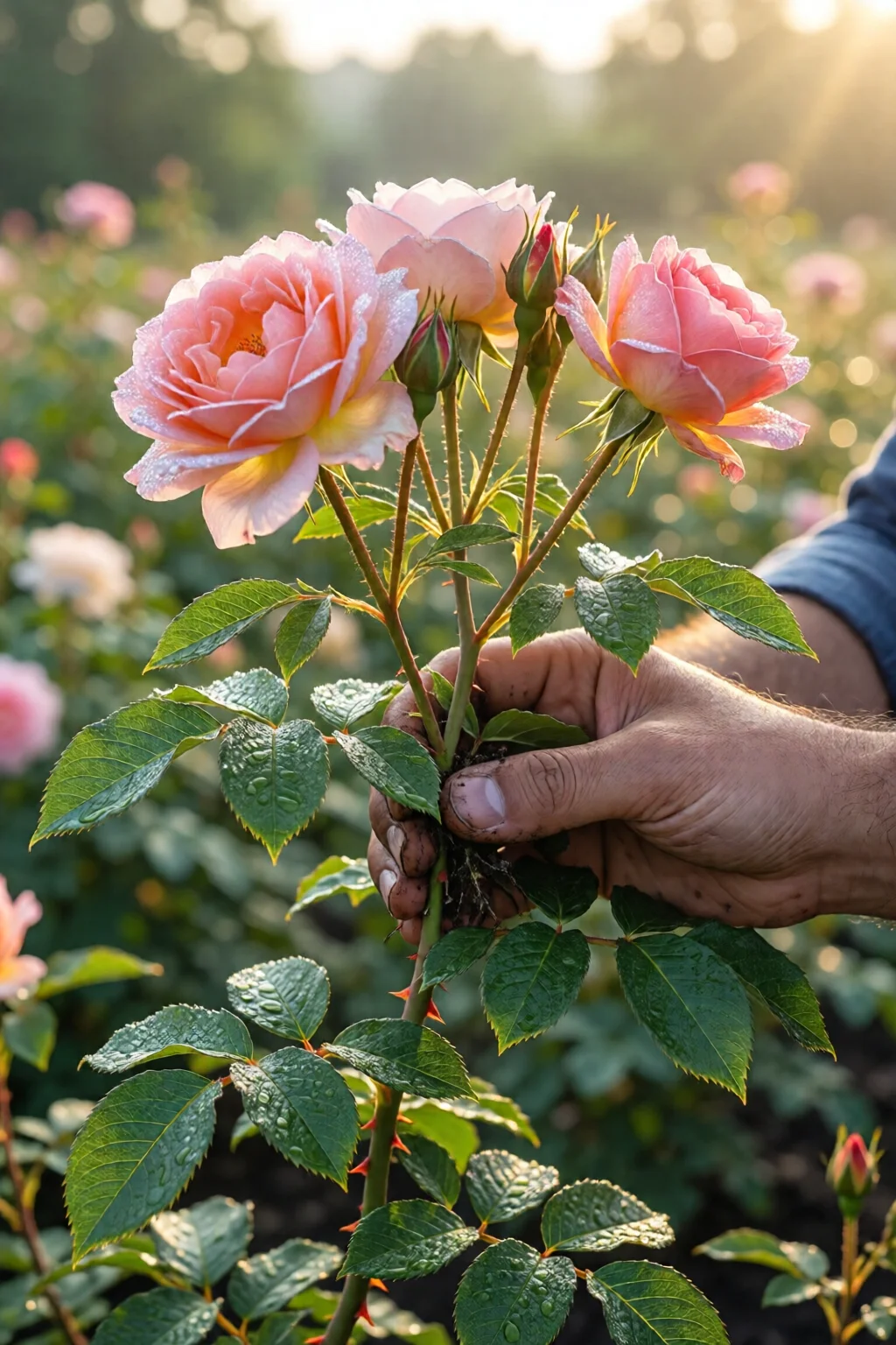 how to grow roses from cuttings