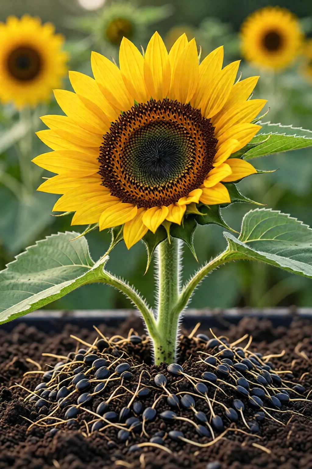how to grow sunflowers from seed