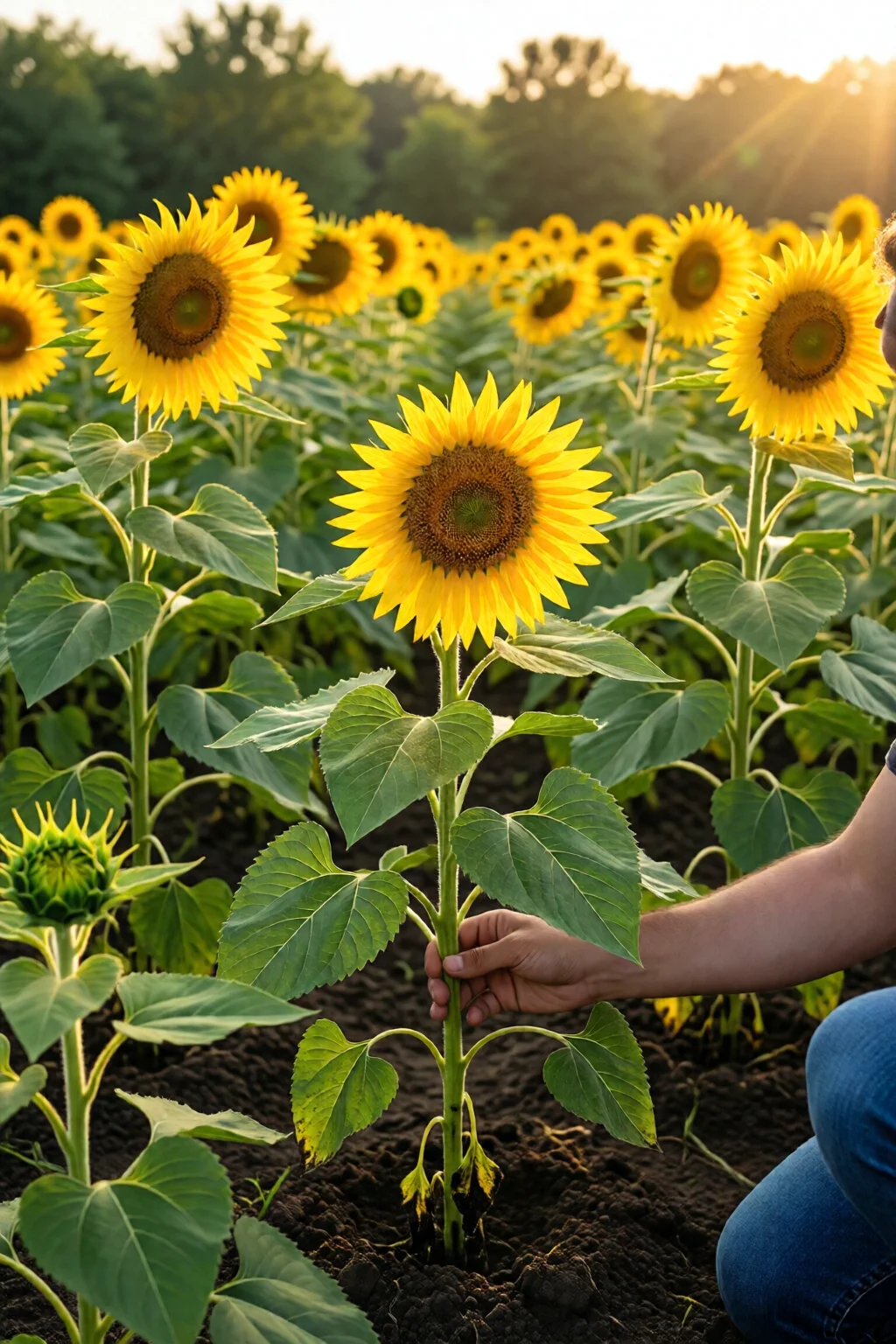 how to grow sunflowers from seed
