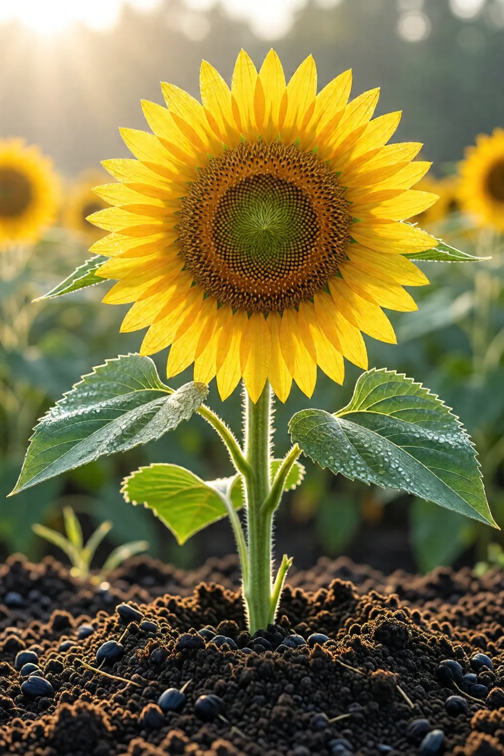 how to grow sunflowers from seed