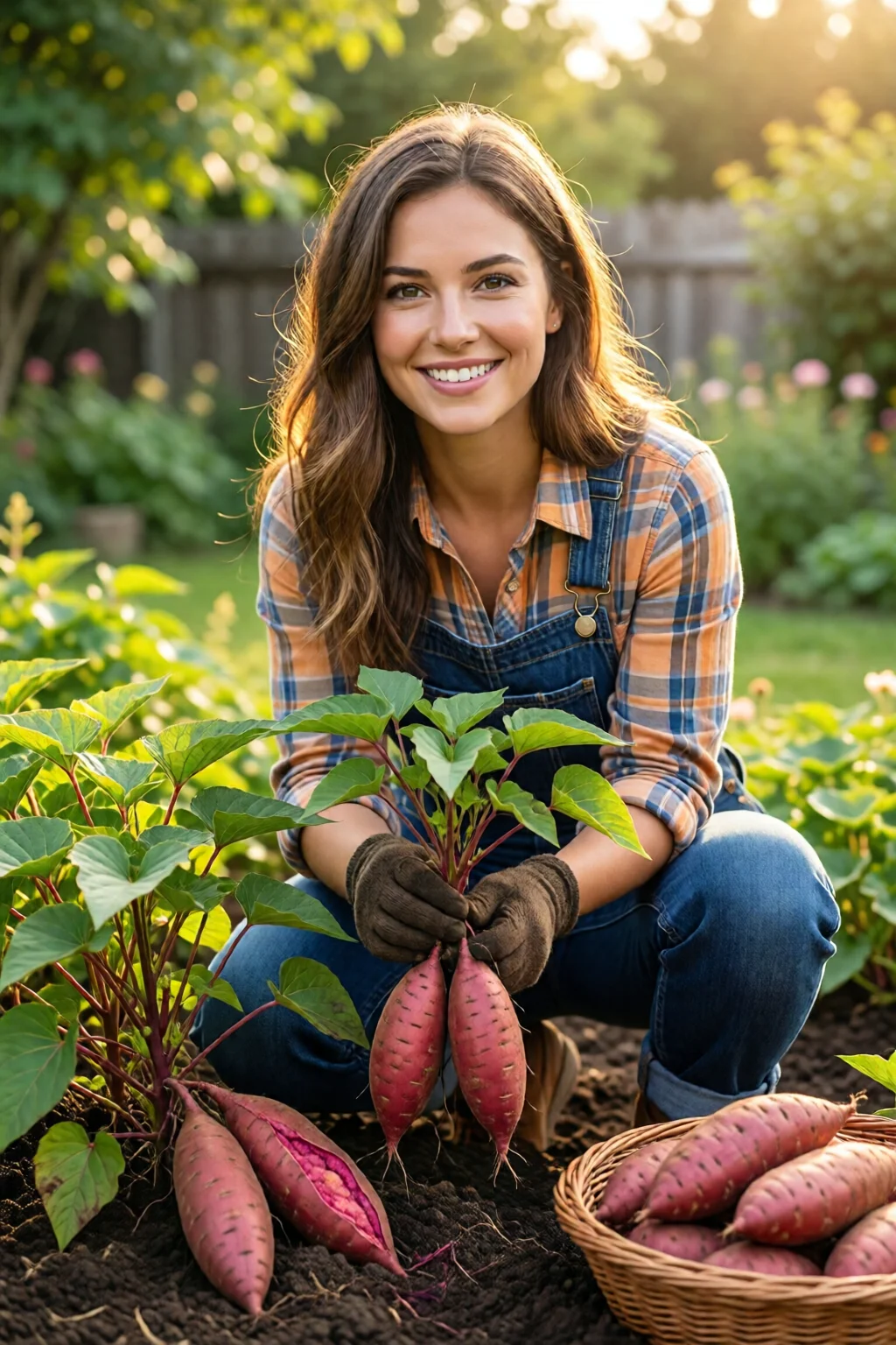 how to grow sweet potatoes at home
