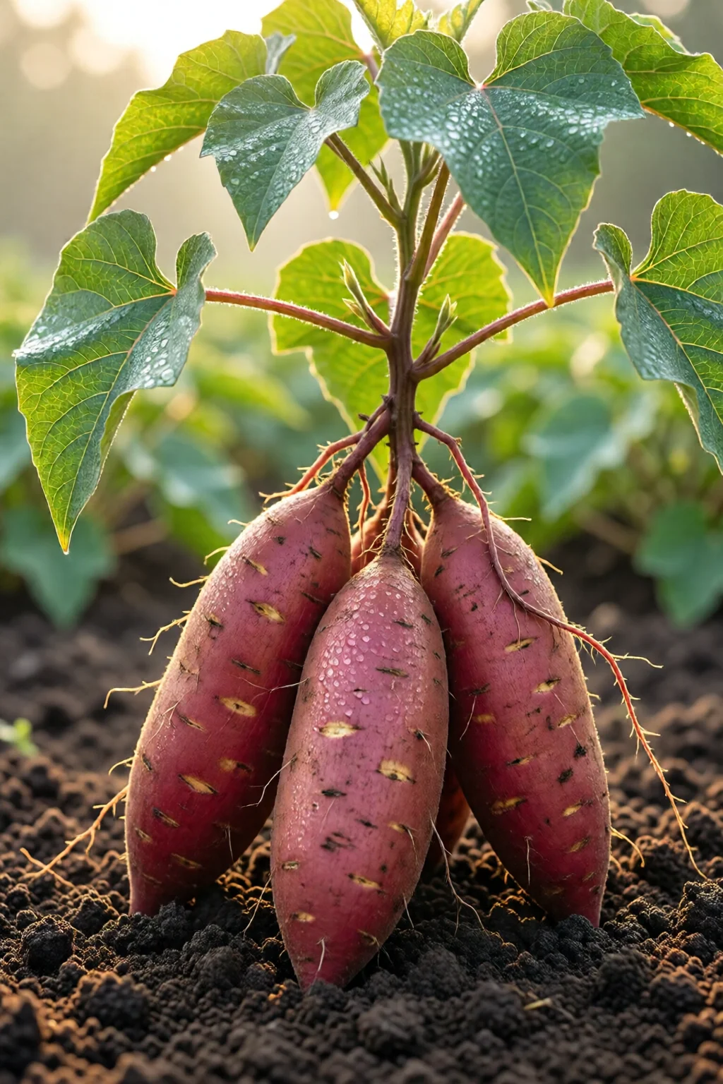 how to grow sweet potatoes at home