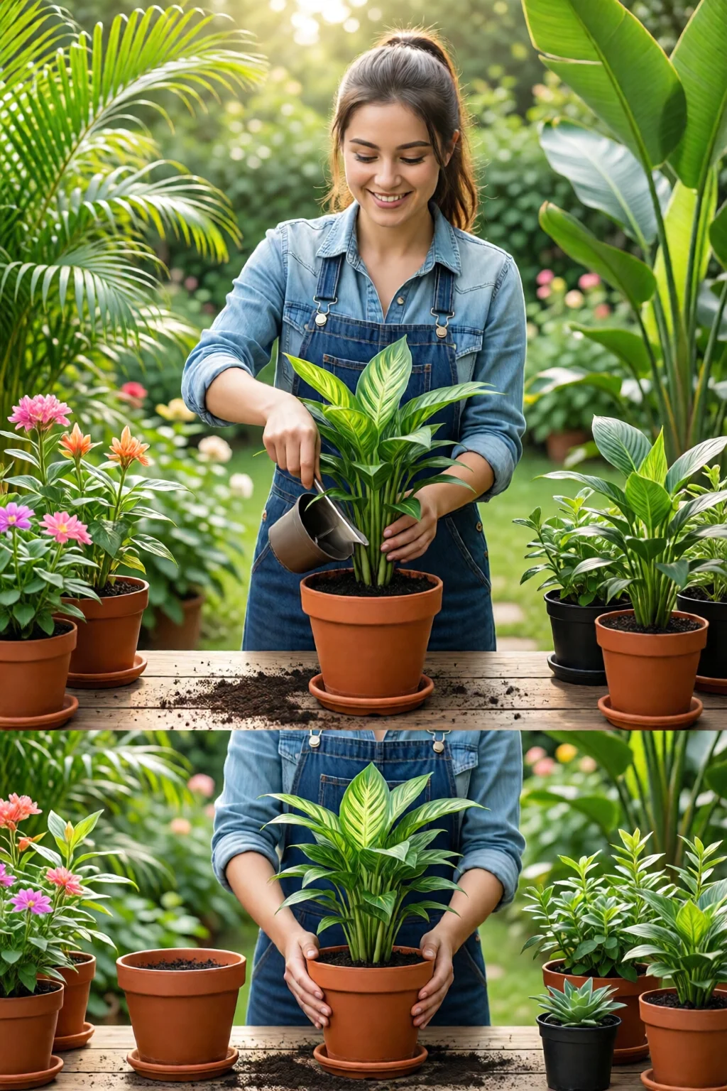 how to repot indoor plants step by step - professional guide and tips