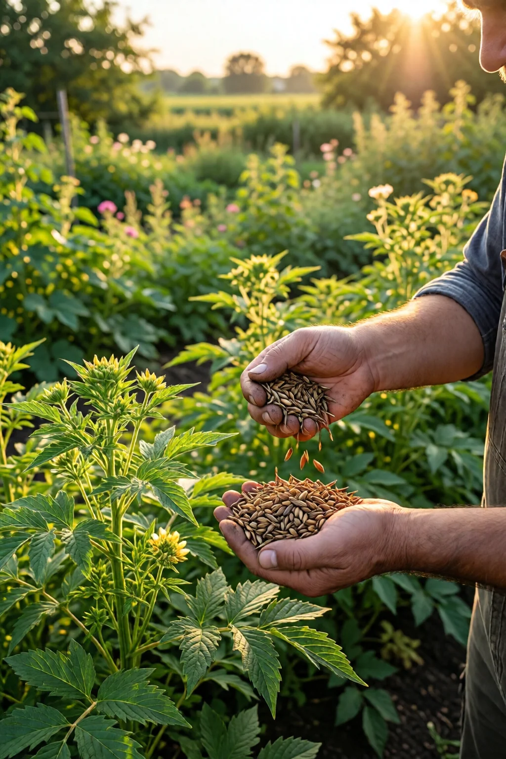 how to save seeds from garden plants