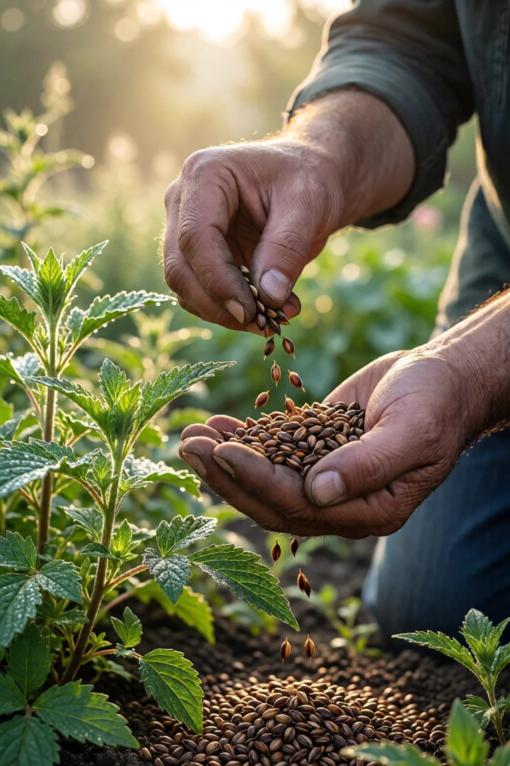 how to save seeds from garden plants