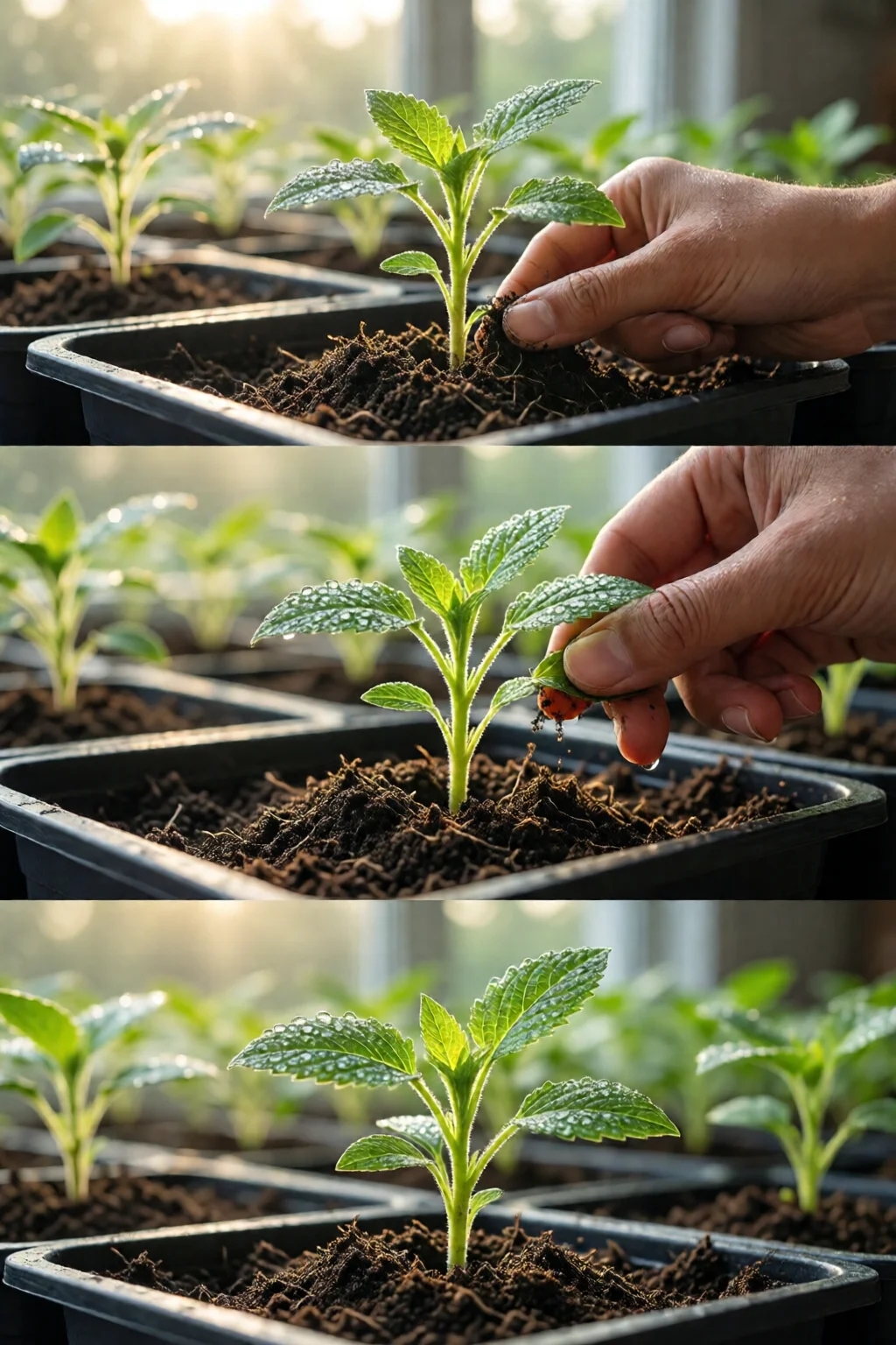how to start seeds indoors step by step