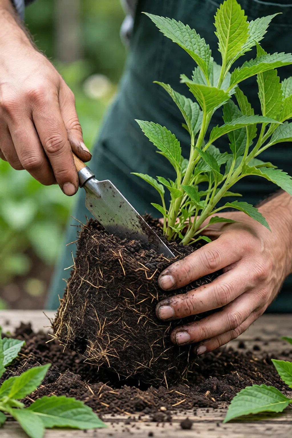how to transplant plants without shock