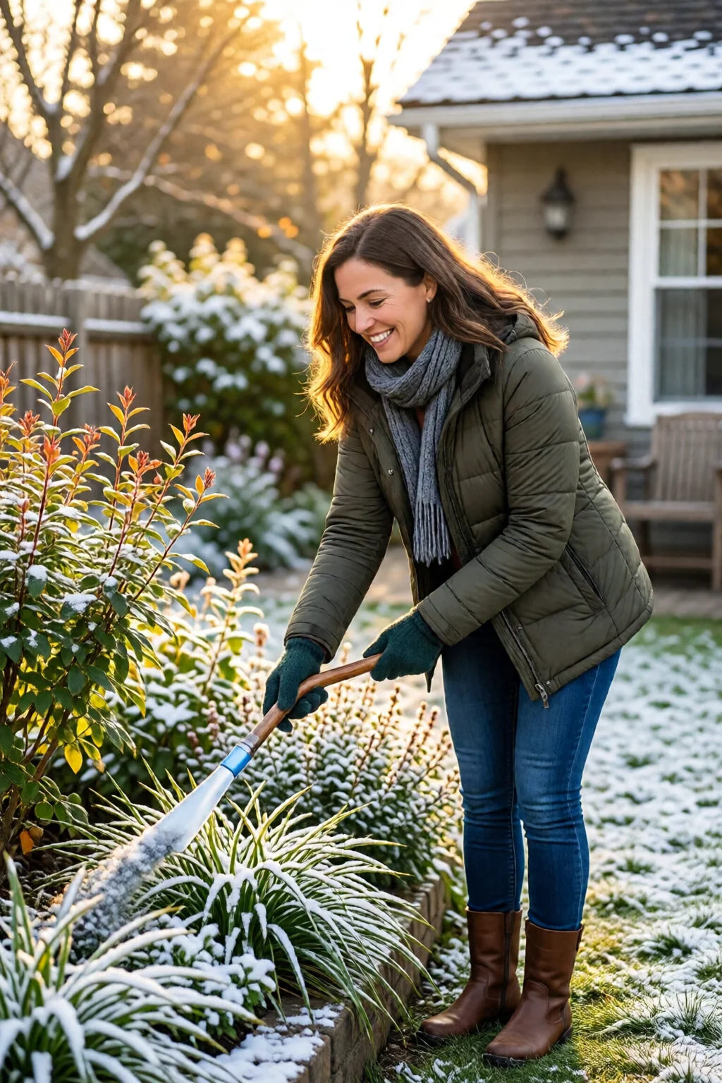 how to winterize garden for cold weather