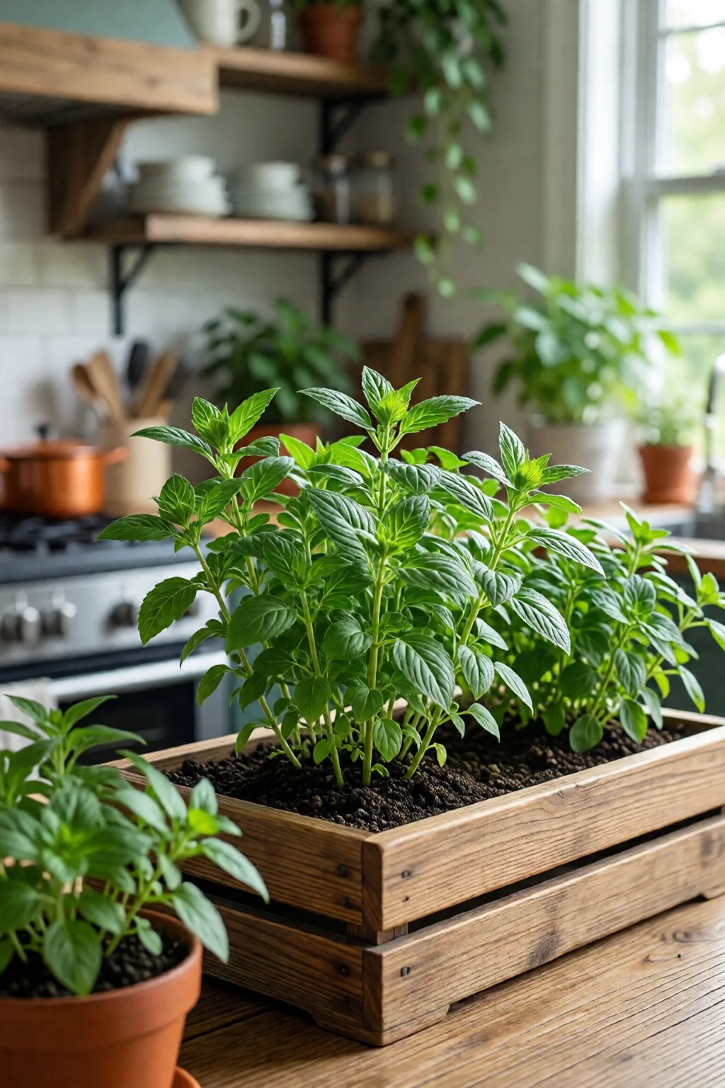 indoor herb garden ideas kitchen