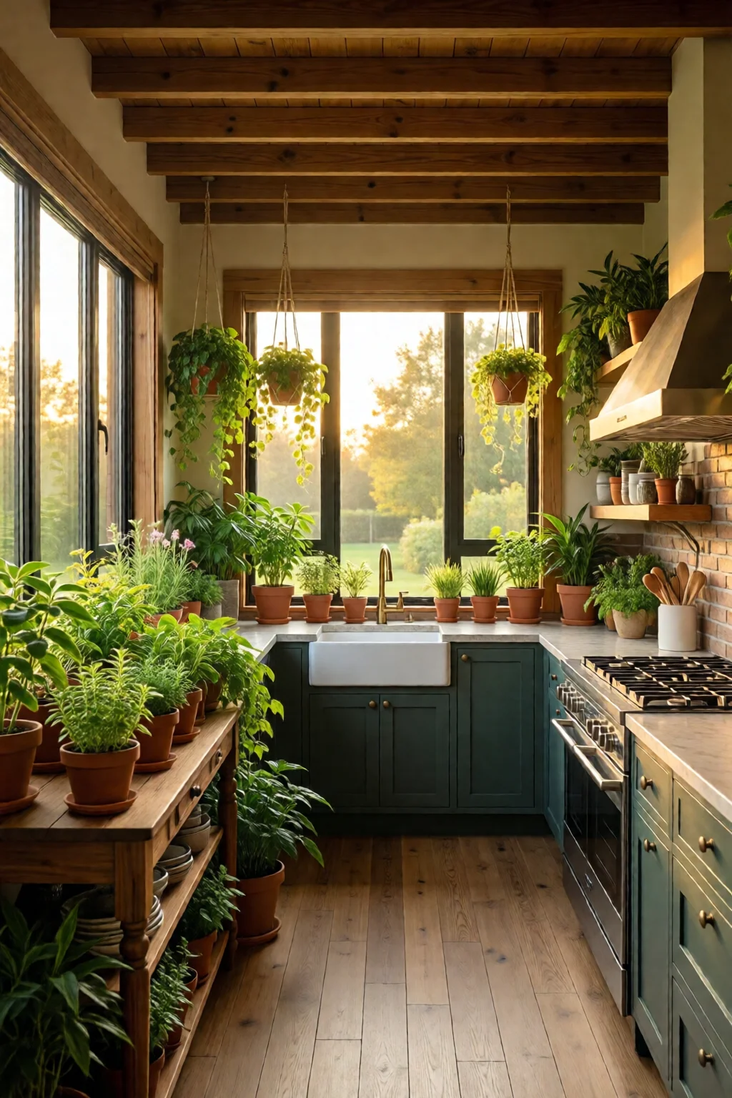indoor herb garden ideas kitchen