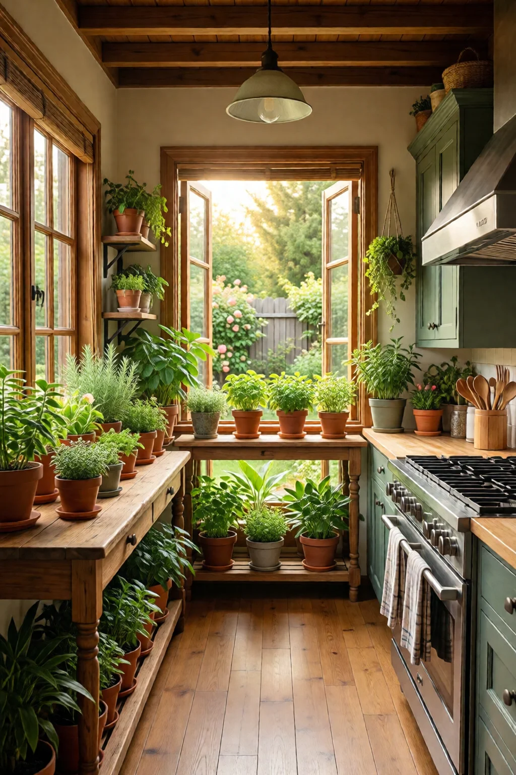 indoor herb garden ideas kitchen