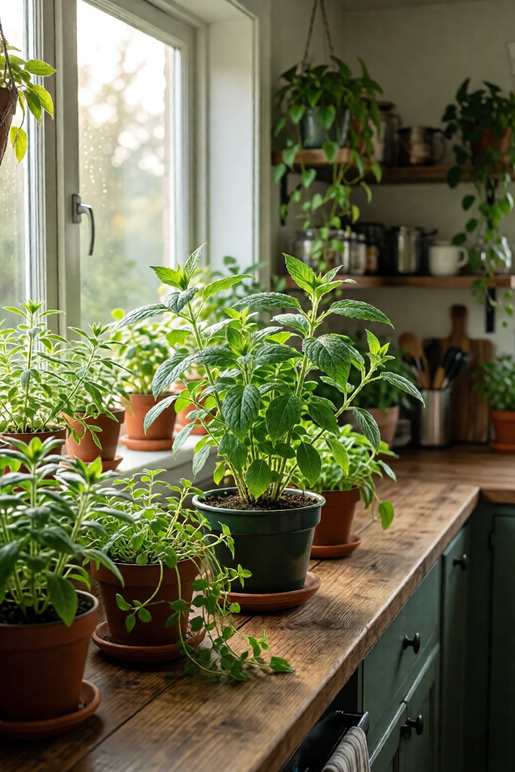 indoor herb garden ideas kitchen