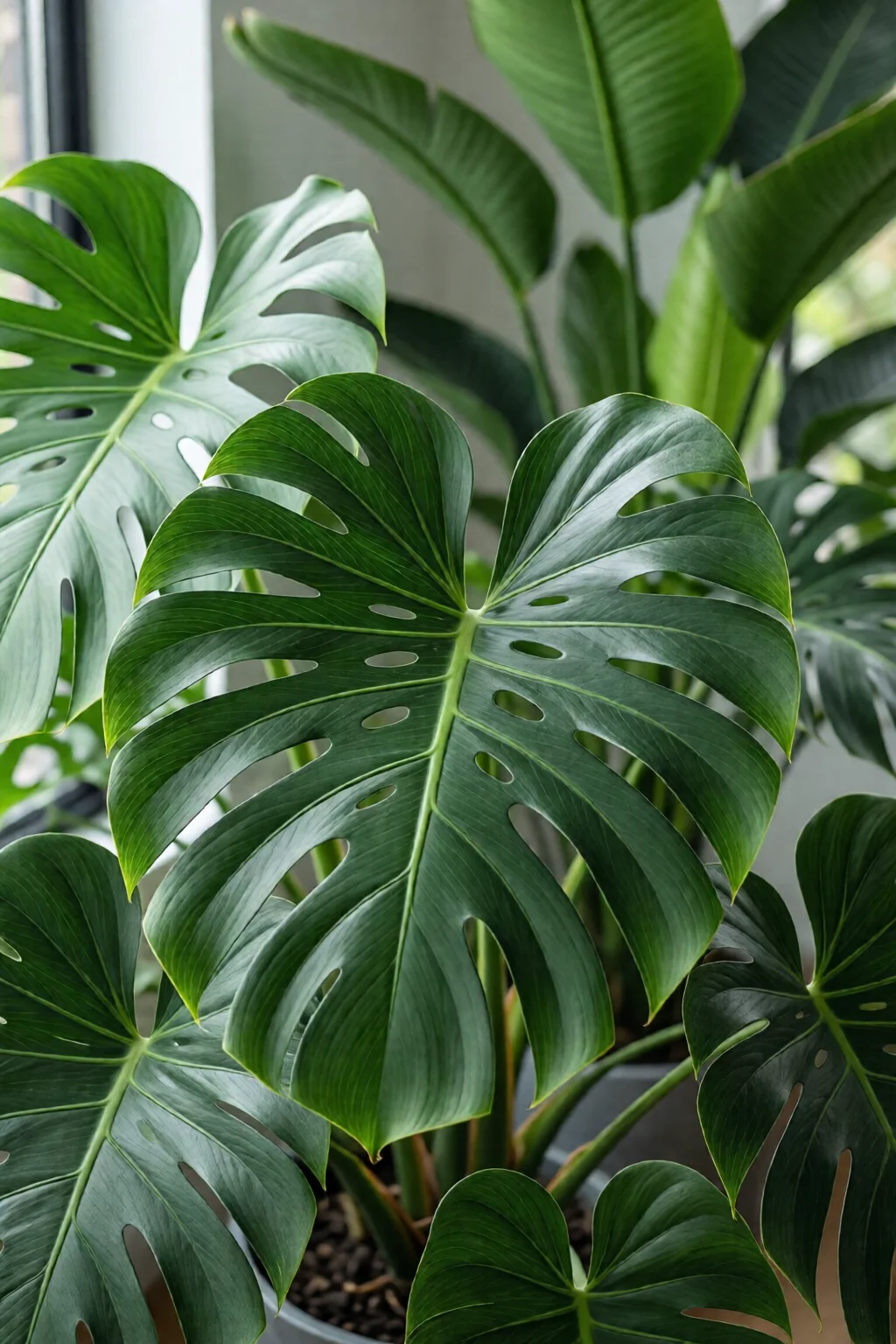 large indoor plants for living room