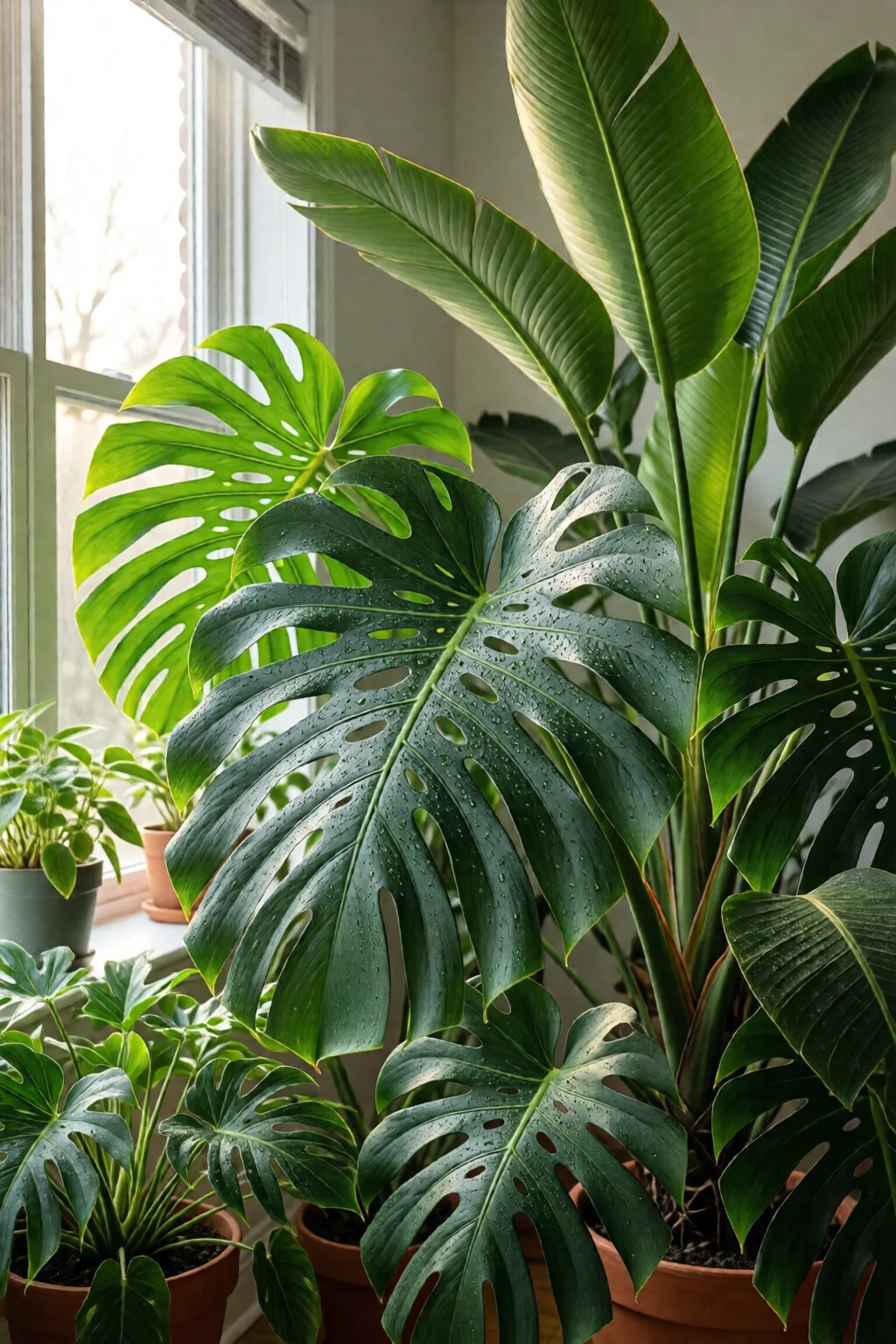 large indoor plants for living room