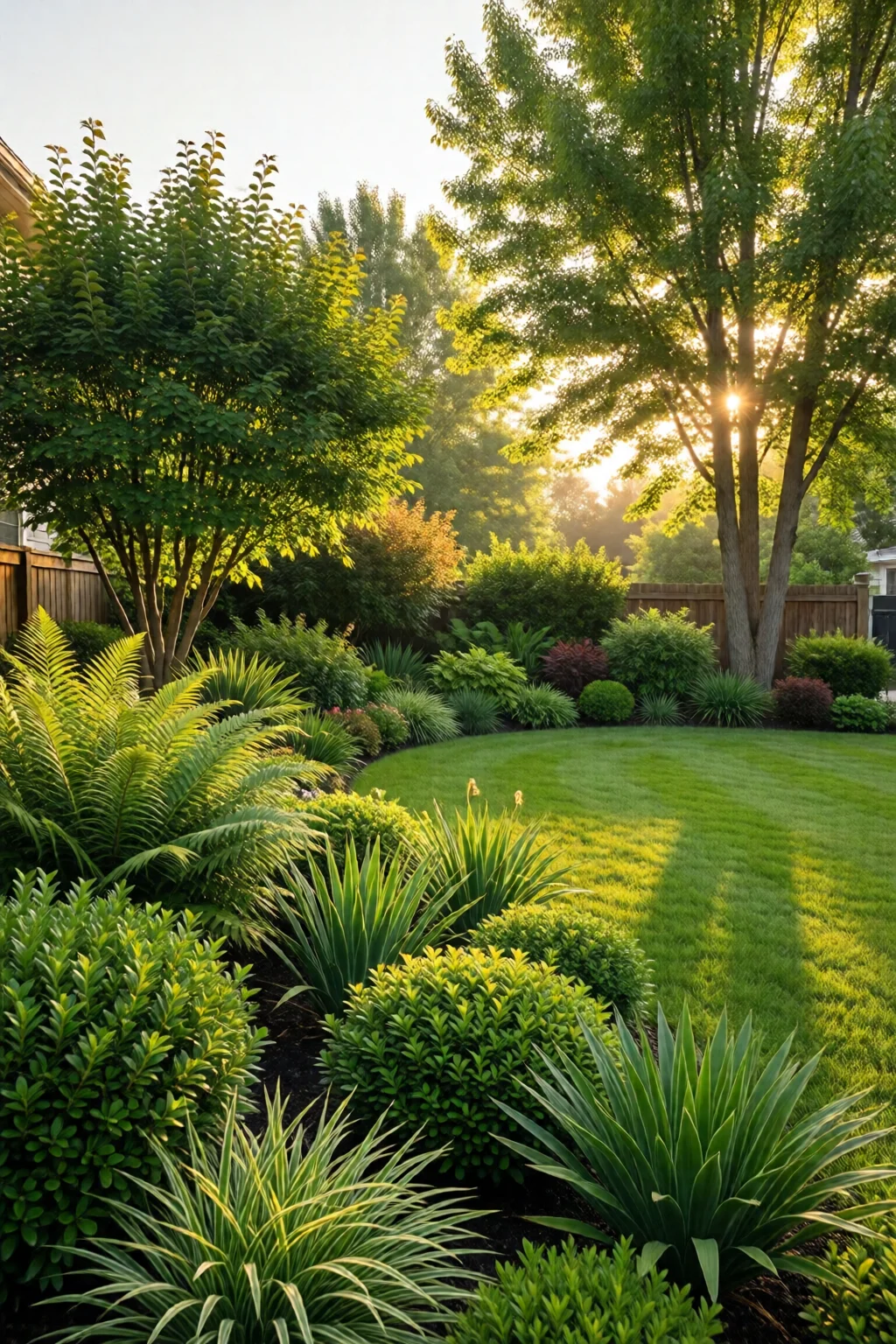 low maintenance front yard landscaping