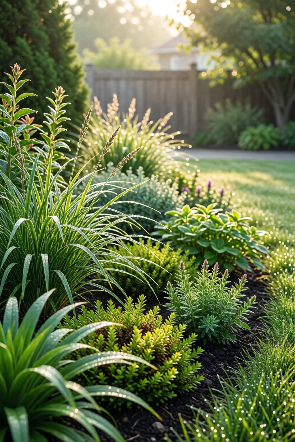 low maintenance front yard landscaping