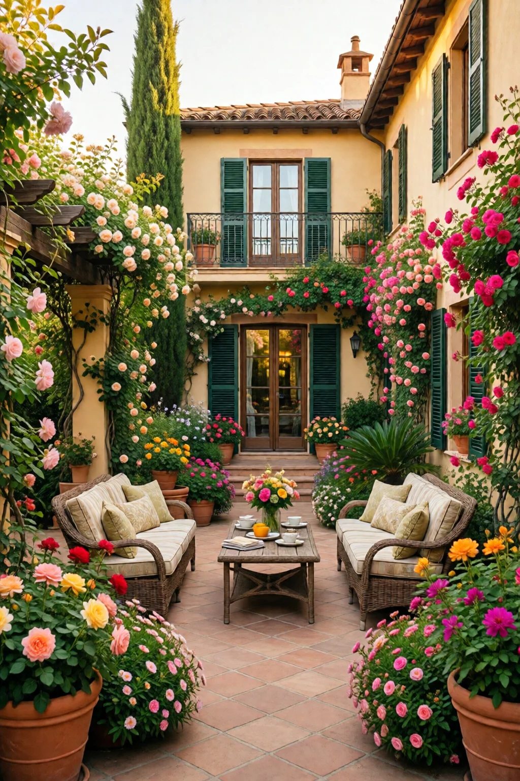 Mediterranean garden design
