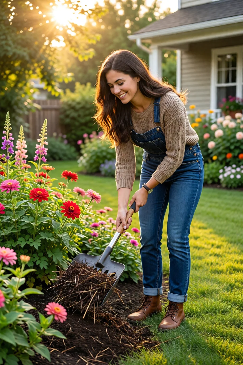 mulching tips for flower beds