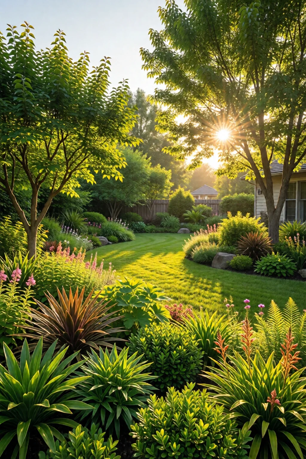 no grass backyard ideas