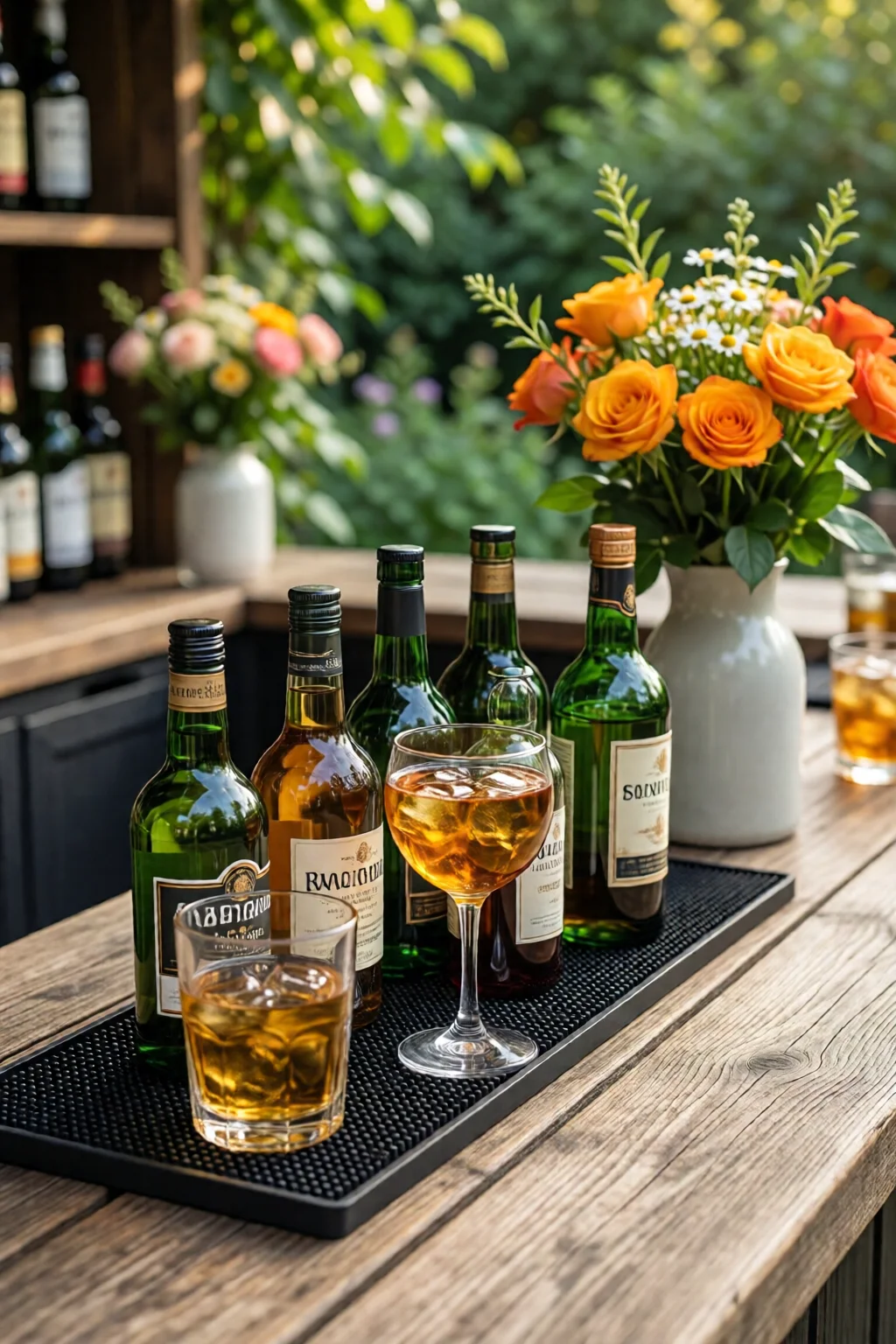 outdoor bar ideas for entertaining