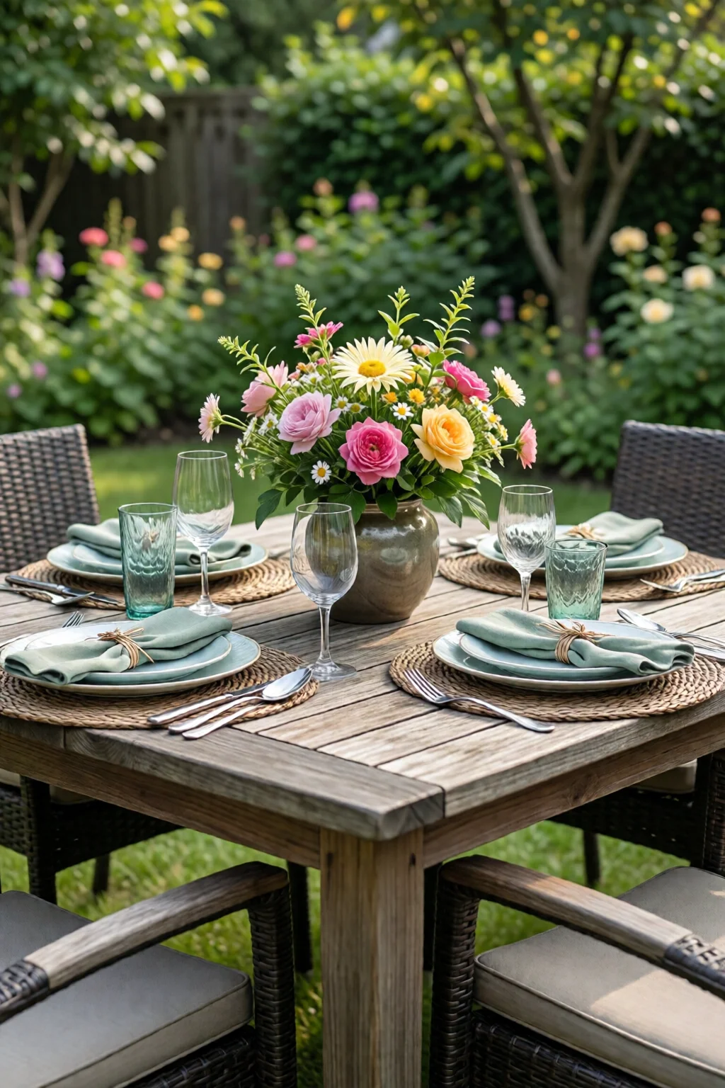 outdoor dining area ideas for backyard