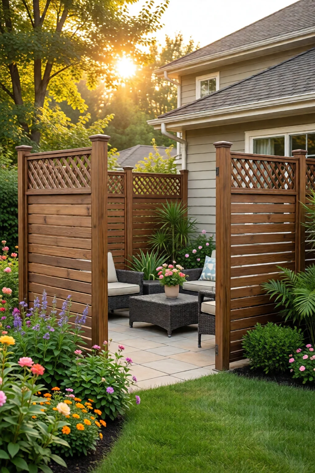 outdoor privacy screen ideas