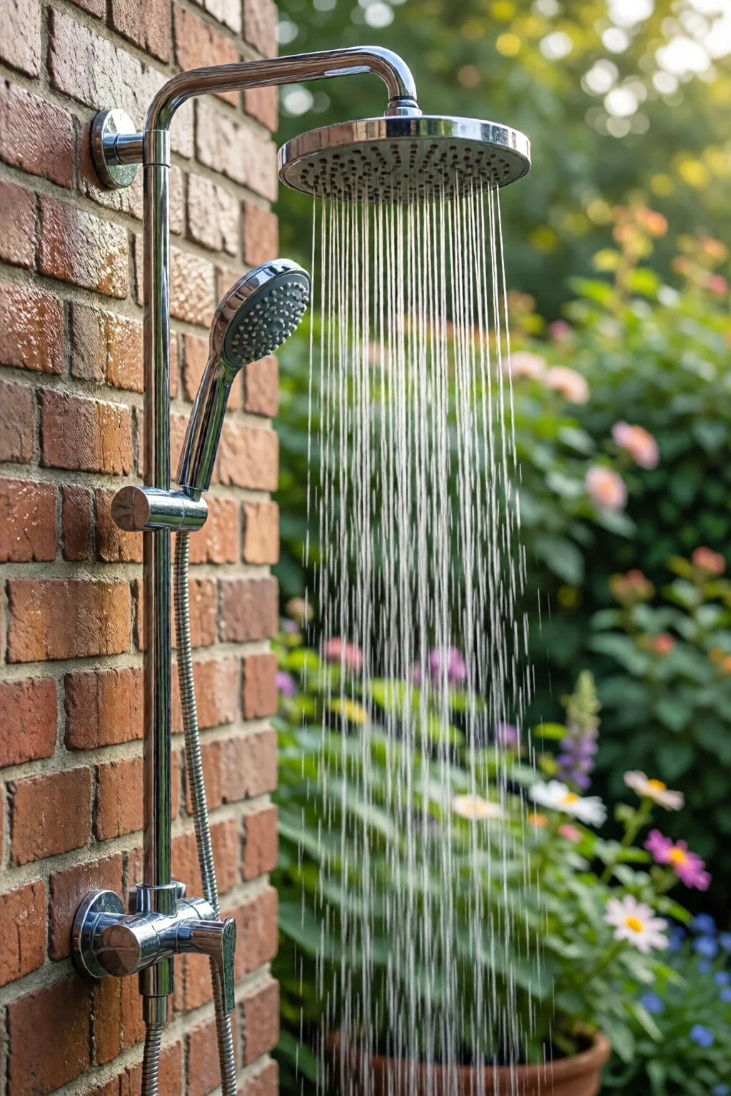 outdoor shower ideas for backyard