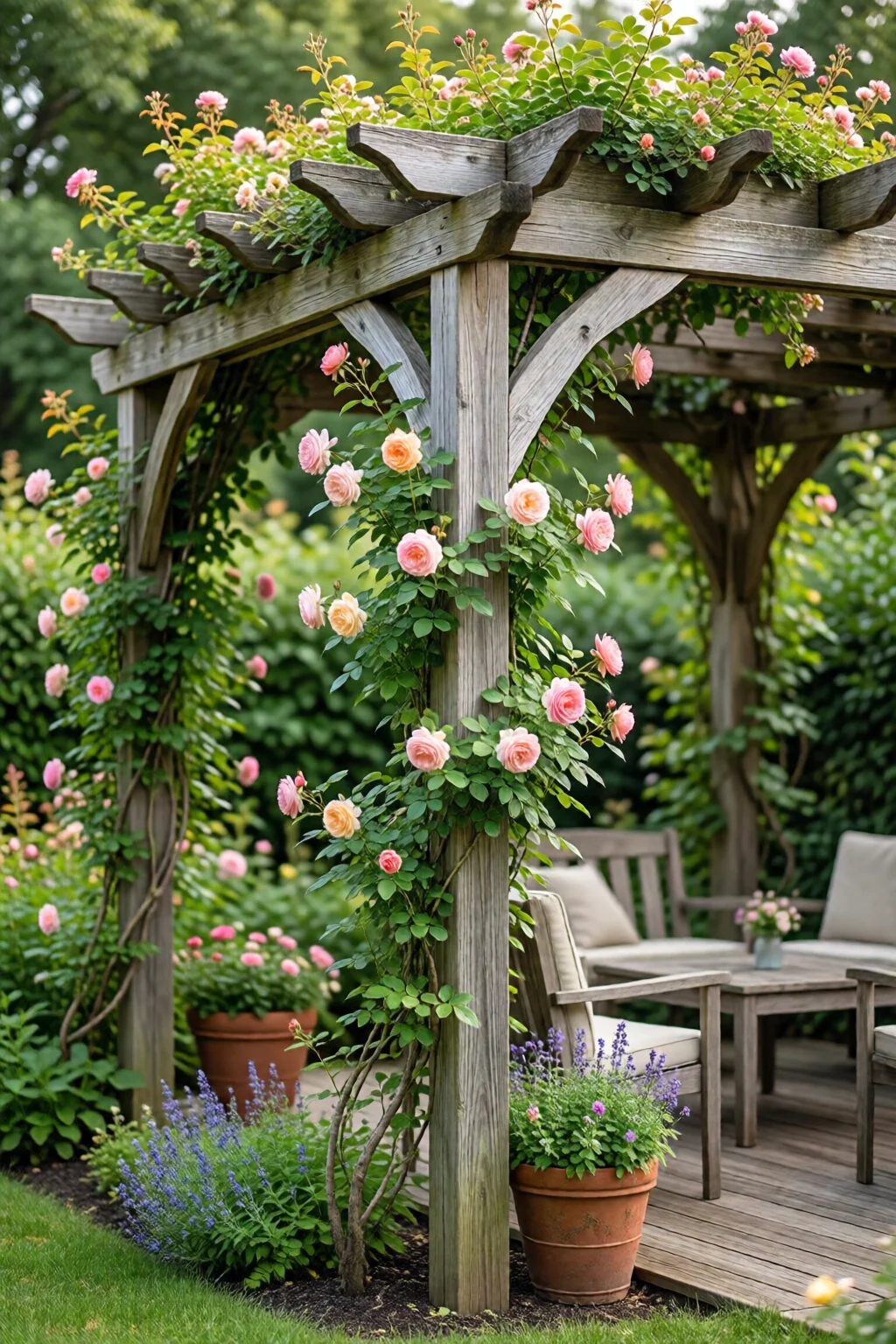 pergola ideas for small backyard