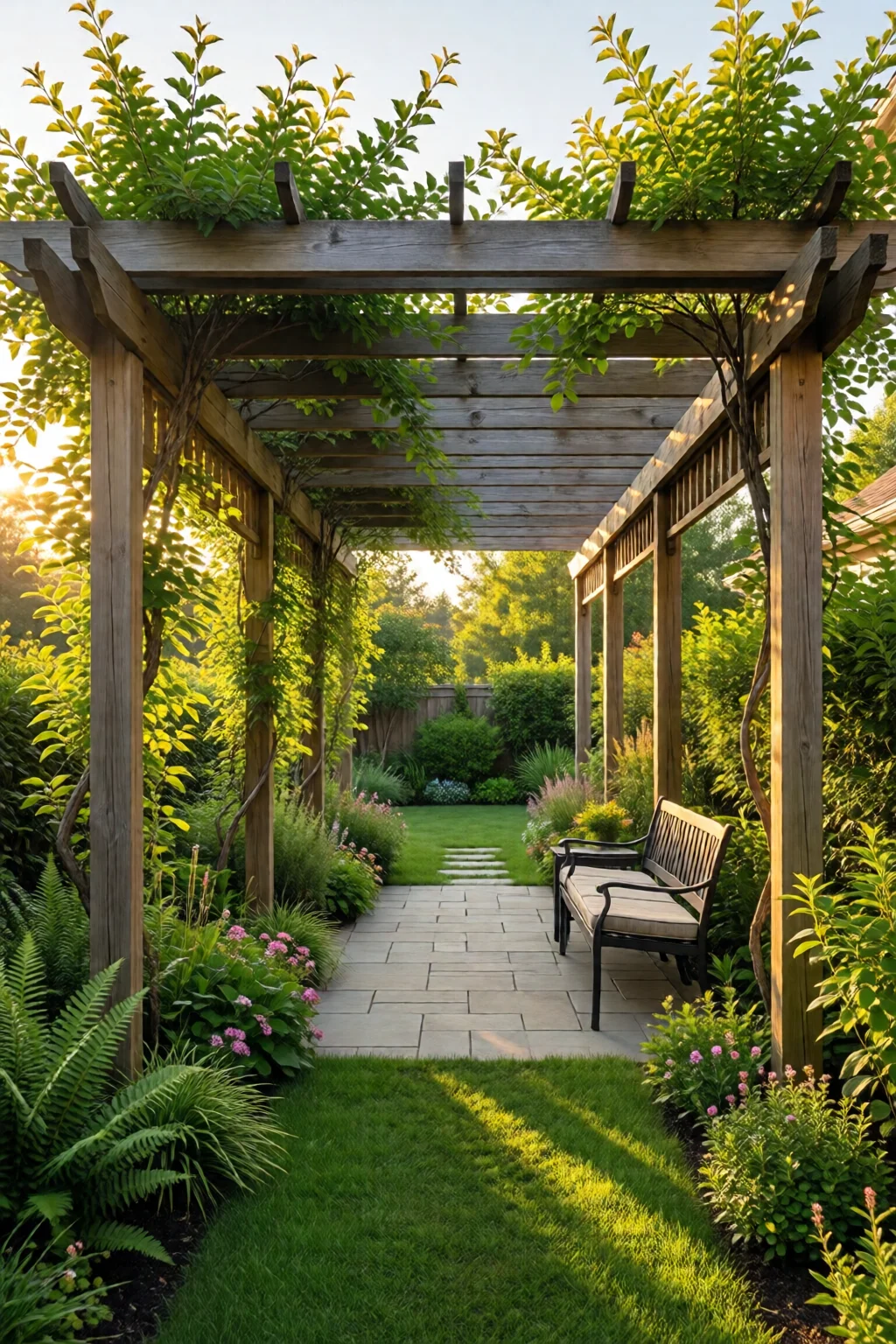 pergola ideas for small backyard