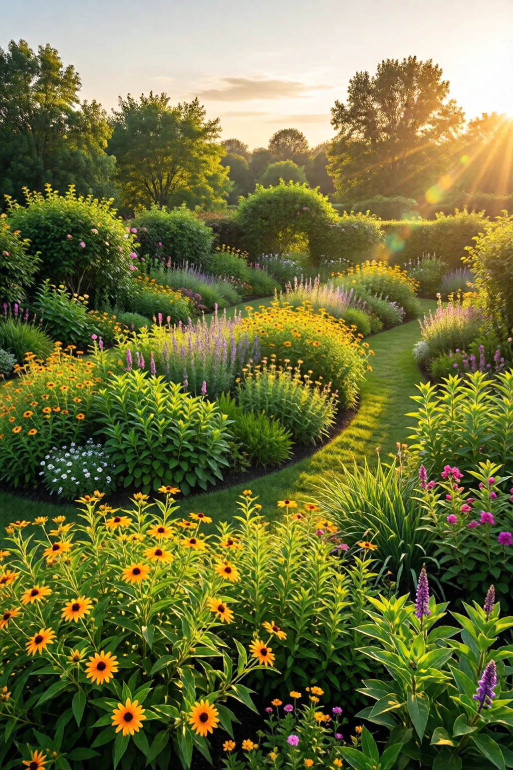 pollinator garden design plan