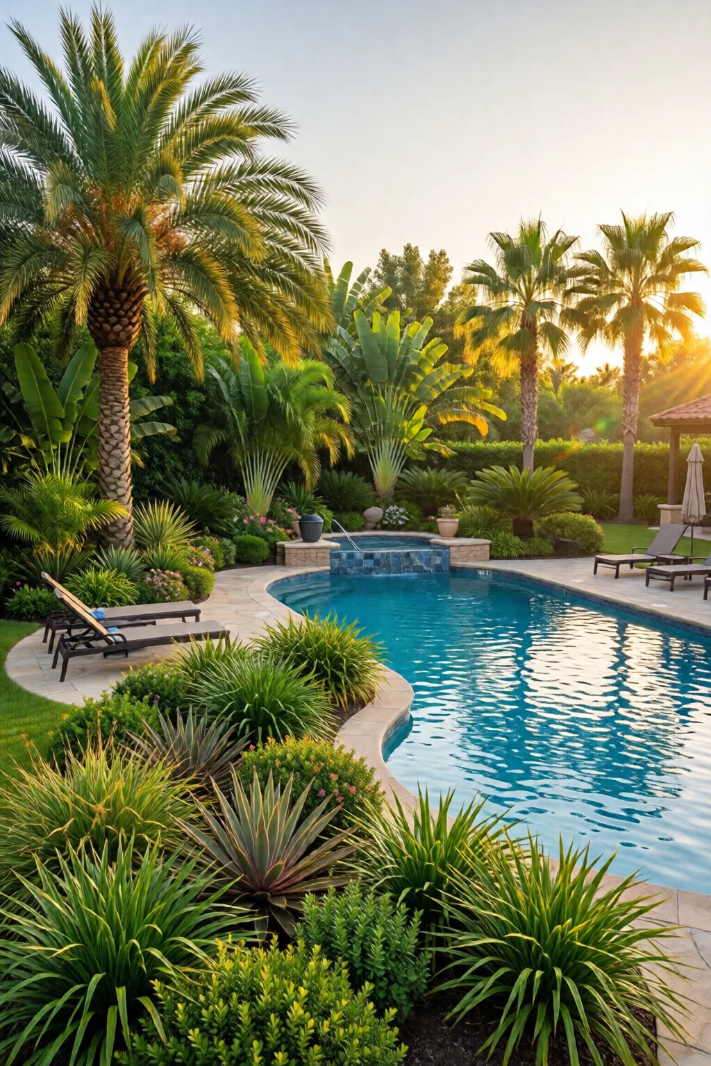 poolside landscaping ideas