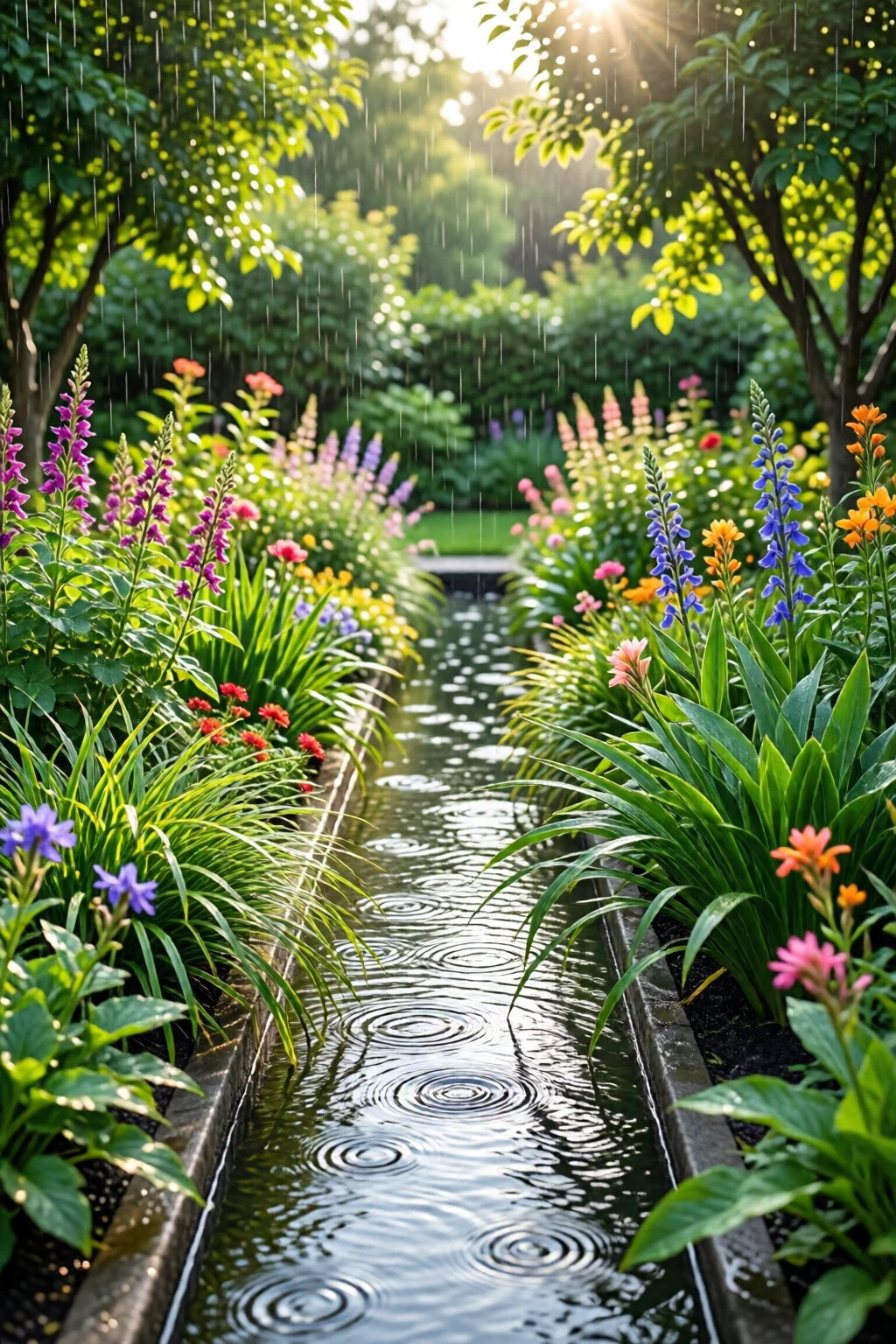 rain garden design for drainage - professional guide and tips