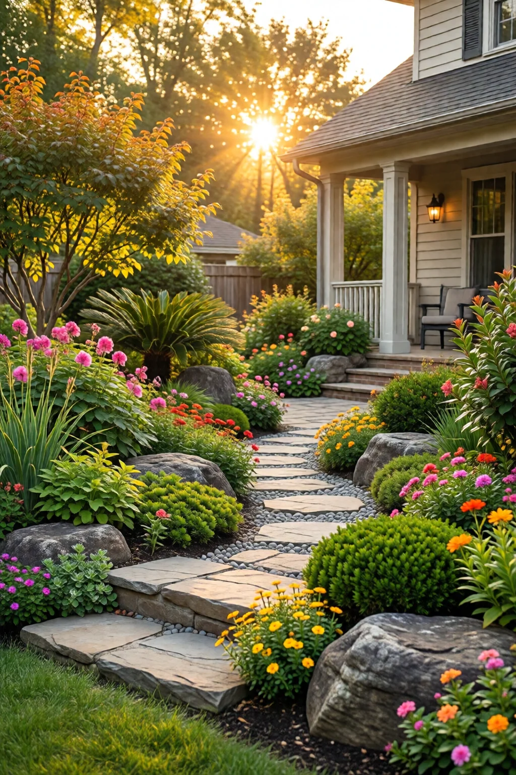 rock garden landscaping ideas