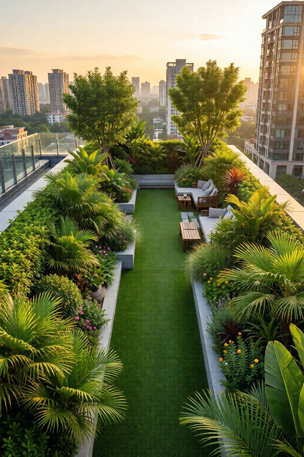 rooftop garden design ideas