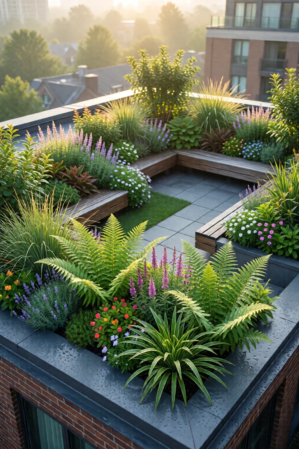 rooftop garden design ideas