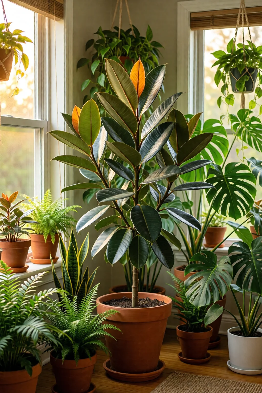 rubber plant care guide indoors