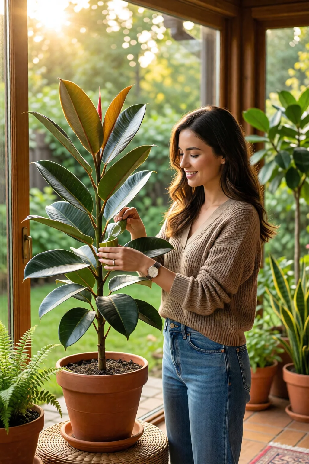 rubber plant care guide indoors