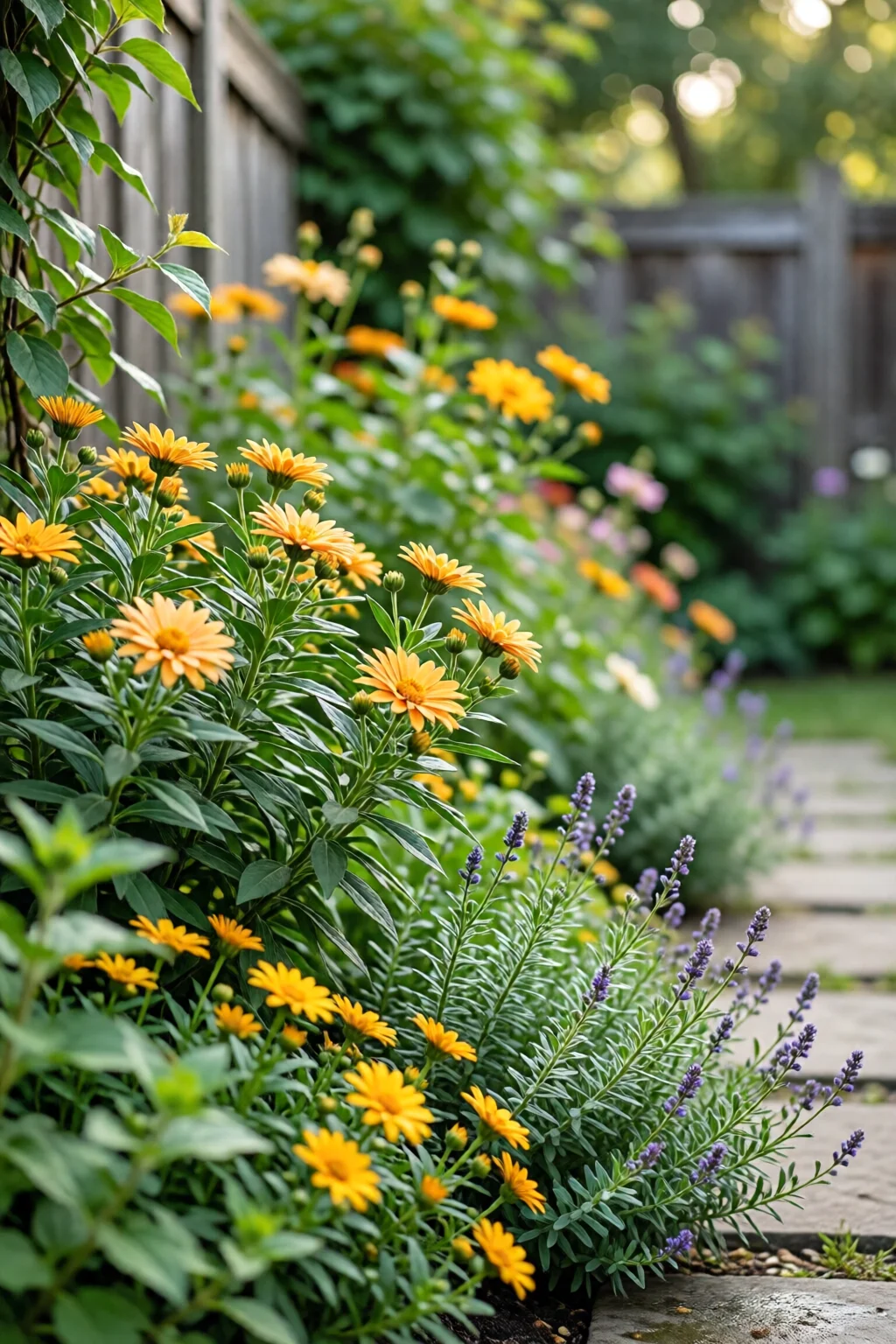 side yard garden ideas narrow spaces