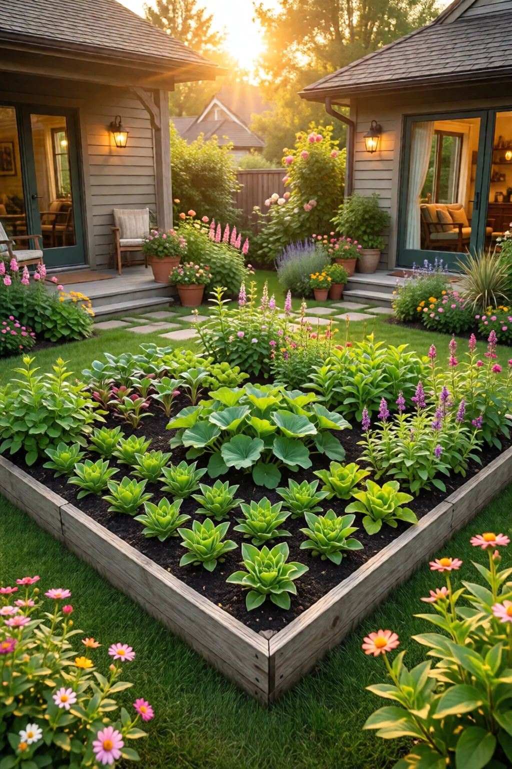 square foot gardening layout plans
