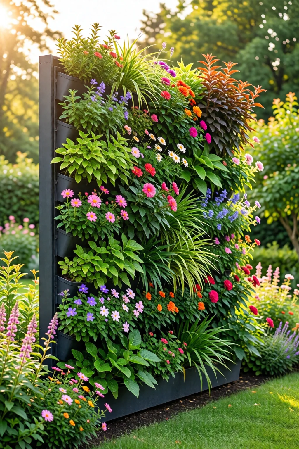 vertical garden wall ideas outdoor - professional guide and tips