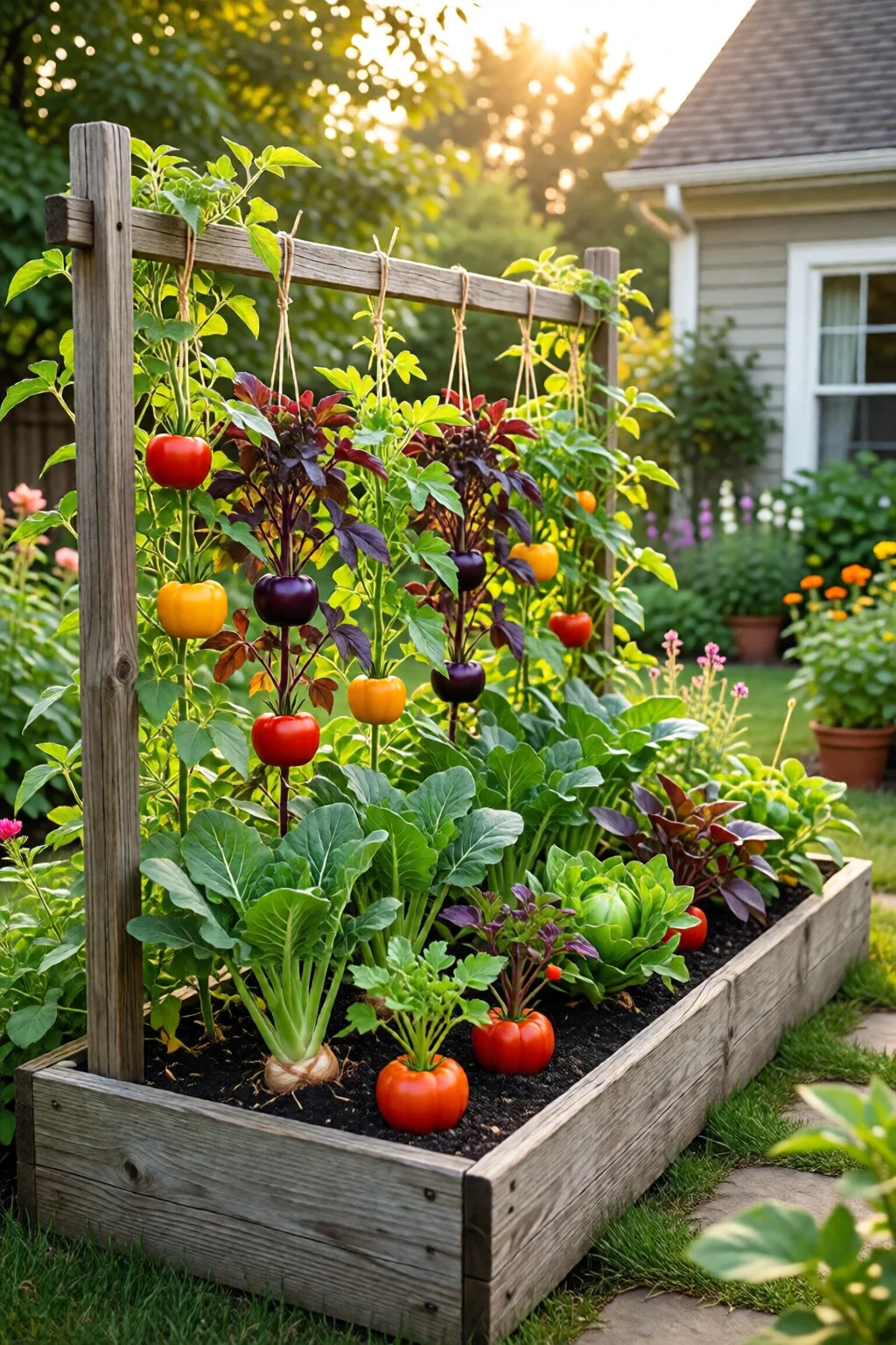 vertical vegetable garden ideas