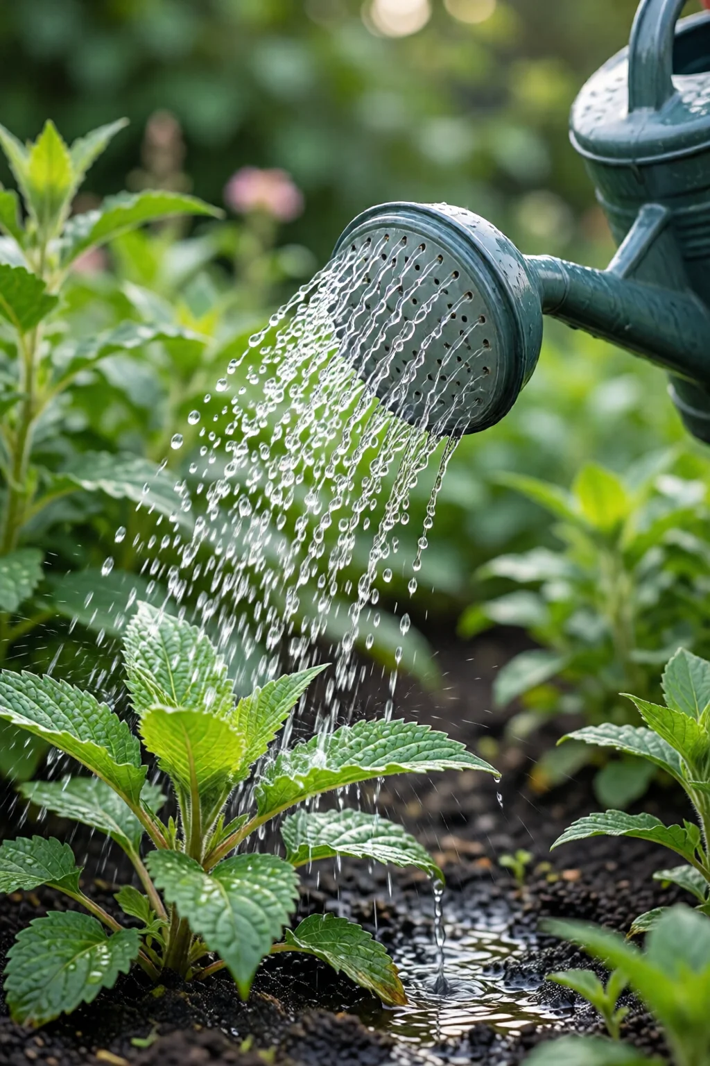watering schedule for garden plants
