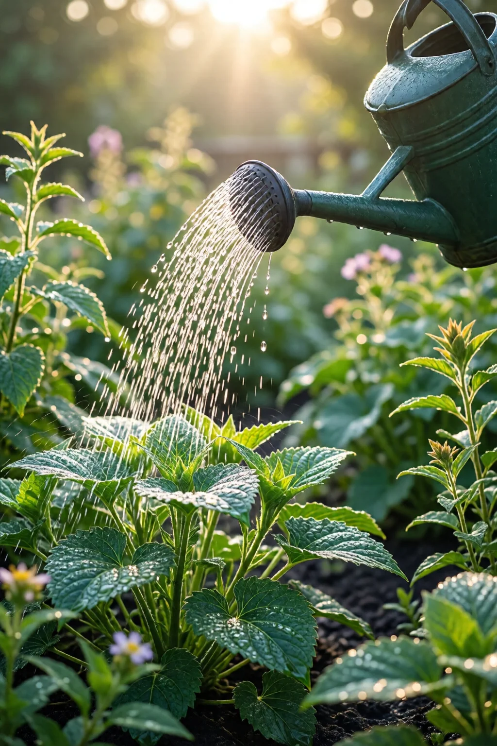 watering schedule for garden plants