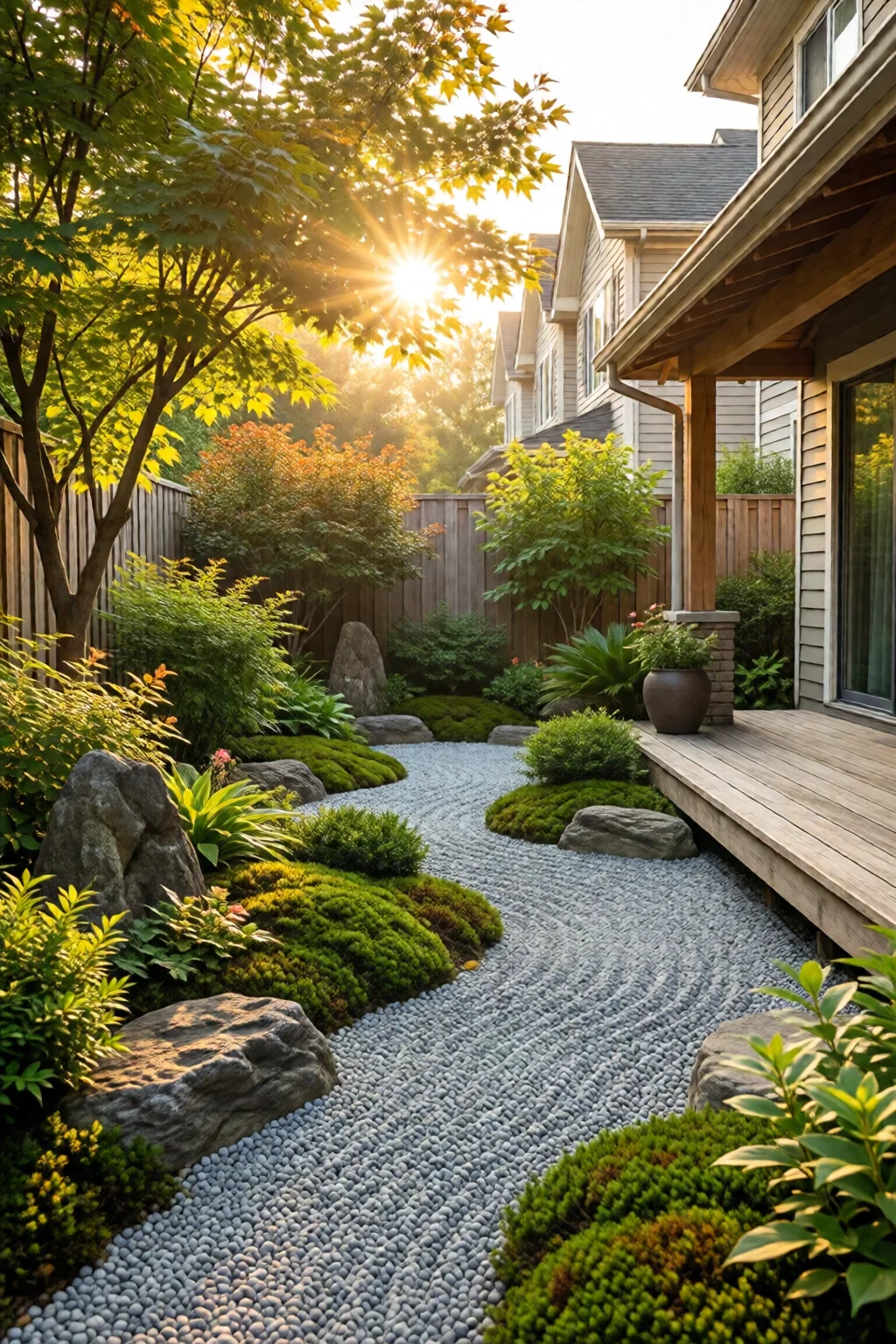 zen garden design for backyard